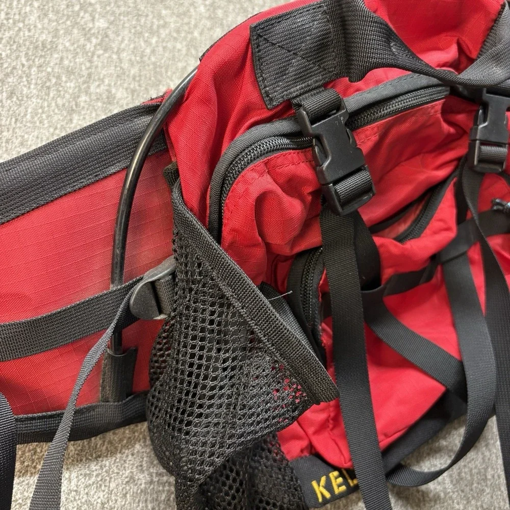 Vintage Kelty Summit 700 Hiking Hip‎ Pack Camping Trail Waist Bag Fanny Red